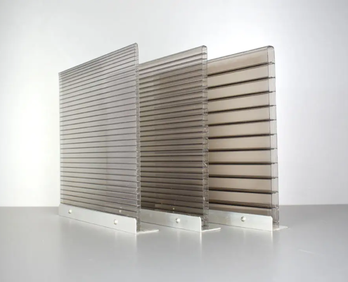 Policarbonato alveolare bronzo