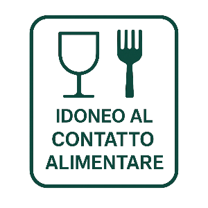 Idoneo al contatto alimentare Idoneo al contatto alimentare